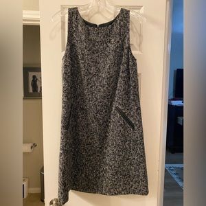 Loft tweed shift dress